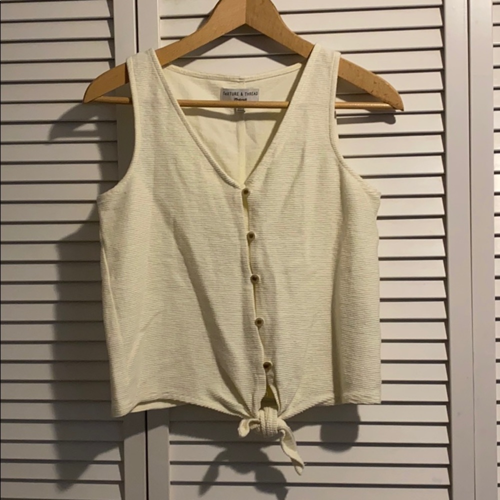 Madewell Texture & Thread Tank Top